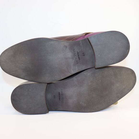 Etro Milano Men’s Leather Boots – Size 44 EU, Made in Italy, Unworn - Picture 6 of 7